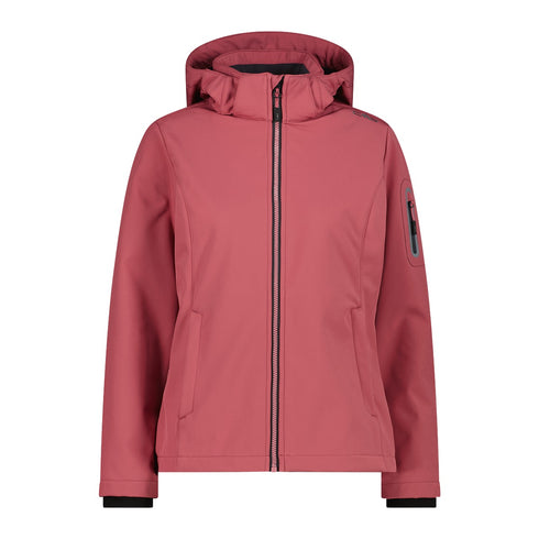 CMP Women's Lightweight Softshell Jacket with Detachable Hood 39A5006